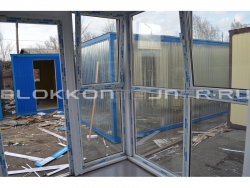 Блок-контейнер 4м, проходная, г.Ставрополь в Володарском