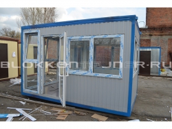 Блок-контейнер 4м, проходная, г.Ставрополь в Володарском
