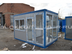 Блок-контейнер 4м, проходная, г.Ставрополь в Володарском