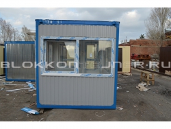 Блок-контейнер 4м, проходная, г.Ставрополь в Володарском